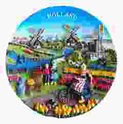 Wandbord Pluimers, 20 cm