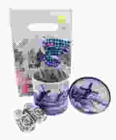 Cadeauset Stroopwafels in Delfts Blauwe Keramische voorraadpot