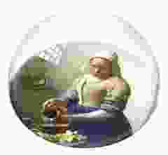 Presse Papier Bol Melkmeisje