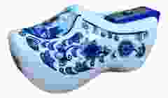 Klompje puntenslijper delftsblauw