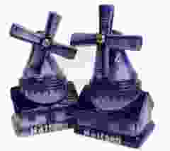 Peper en Zoutstel Molens Blauw