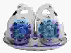 Peper en zoutstel Zwanenpaar