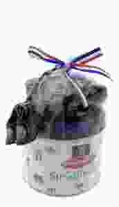 Regenboog Blikje - Stroopwafels met klompjes - Blauw