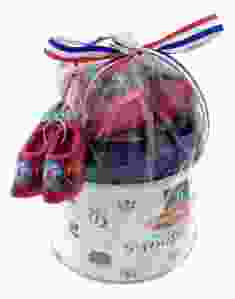 Regenboog Blikje - Stroopwafels met klompjes - Cyclaam