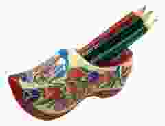 Roze Zool Amsterdam klomp met puntenslijper