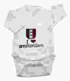 Baby Romper "I Love Amsterdam" - in cadeautasje