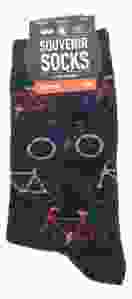 Heren Sokken "Rood/Wit/Blauw Fietsen" - 40-46