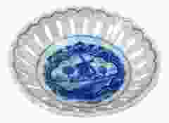 Schaaltje Molen rond, Delfts blauw