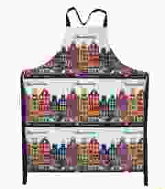 Schort  Grachtenhuisjes Kleur