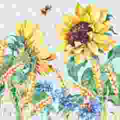 Pakje Servetten "Zonnebloemen en Tarwe" (20 stuks)