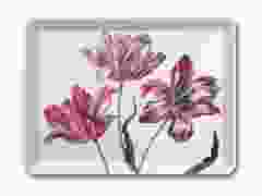 Dienblad met de drie tulpen, Medium