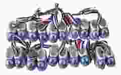 Set van twee klompjes corsage, 10 stuks