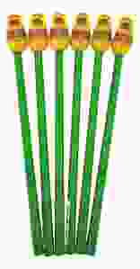 Potloden Boerengele Klomp, 6 stuks