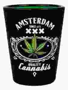 Shotglas "Cannabis Amsterdam"