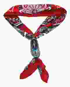 Blauwe dasklomp met Boerensjaal