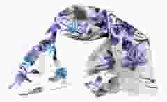 Sjaal Delfts Blauwe Vogels, Rijksmuseum