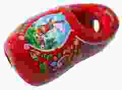 Houten sjaalklomp rood