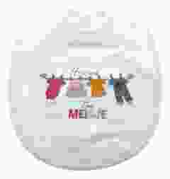 Slabbetje "Hoera een meisje"