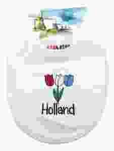 Slabbetje "Holland Tulpen Rood/Wit/Blauw"