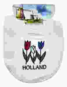 Slabbetje Tulpen Rood, Wit, Blauw Holland