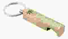 Sleutelhanger / Flesopener Wiet Amsterdam  - Brons