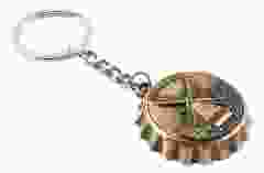 Sleutelhanger / Flesopener Holland Brons