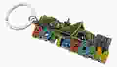 Sleutelhanger Letters Rotterdam Brons 