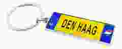 Sleutelhanger Nummerbord Den Haag