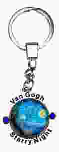 Sleutelhanger spinner 'van Gogh' starry night