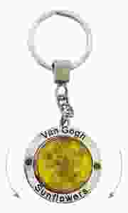 Sleutelhanger / Spinner Zonnebloemen Vincent van Gogh