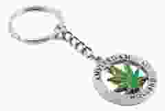 Sleutelhanger "Wietblad Draaiend" 