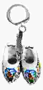 Sleutelhanger 2 Witte Holland Klompjes