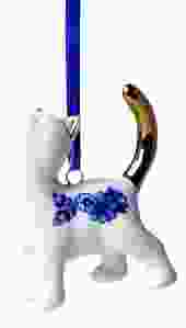 Kerstornament Smekende Kat