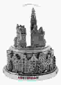 Sneeuwbol Amsterdam, 9 cm