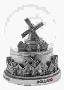 Waterbol Holland Zilver, 9 cm 