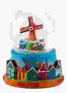 Waterbol Dorpstafereel Holland  7cm , Klein 