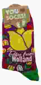 Dames Sokken "Tulips from Holland Paars" 35-41