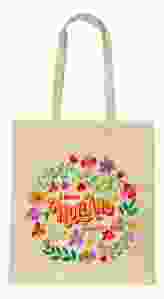 Katoenen Tas "Flower Power Holland"