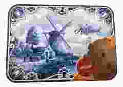 Tin Speculaas - Delft Blue Windmill