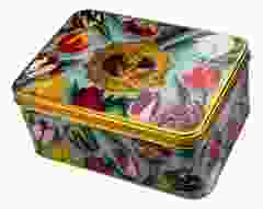 Speculaasblik Pretty Tulips Groen