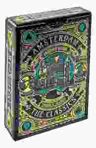 Speelkaarten "Amsterdam Groen/Goud"