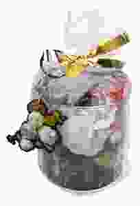 Stroopwafel geschenk "Stilleven met bloemen"