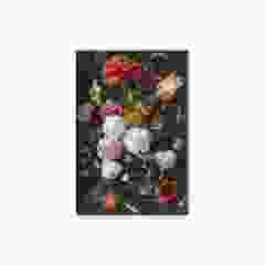 Koelkastmagneet "Stilleven met bloemen in een glazen vaas", Jan. Davidz. de Heem