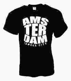 T-Shirt Amsterdam Famous City