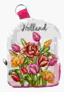 Opvouwbare tas "Tulpen" in zakje