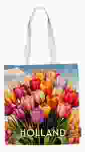 Tas Katoen  "Bright Tulips Holland" 
