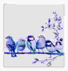 Tegel Bosvogels, 13 cm 