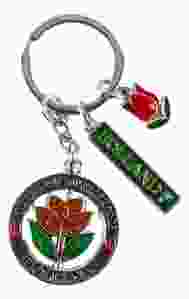 Sleutelhanger spinner Glitter Amsterdam - Tulp