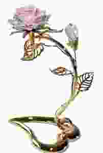 Roos kristal groot, Swarovski