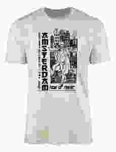 Unisex T-Shirt Van Gogh's Amsterdam Adventure - Beige